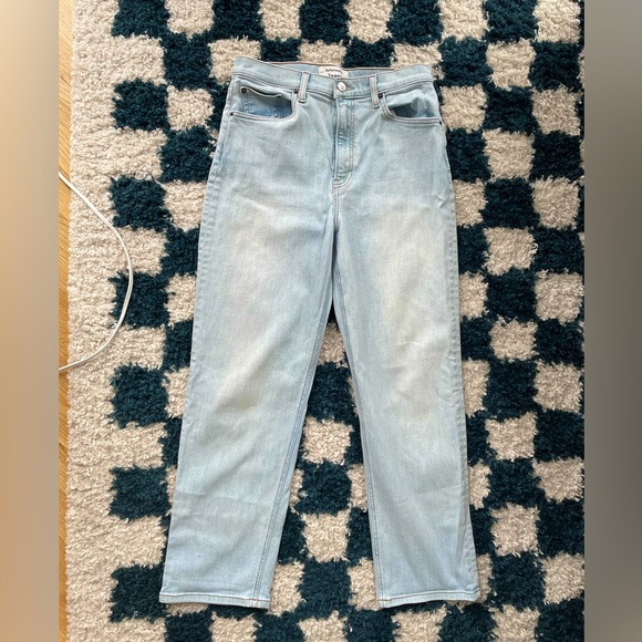 REFORMATION Cynthia High Rise Straight Jeans Size 28 - Picture 2 of 6